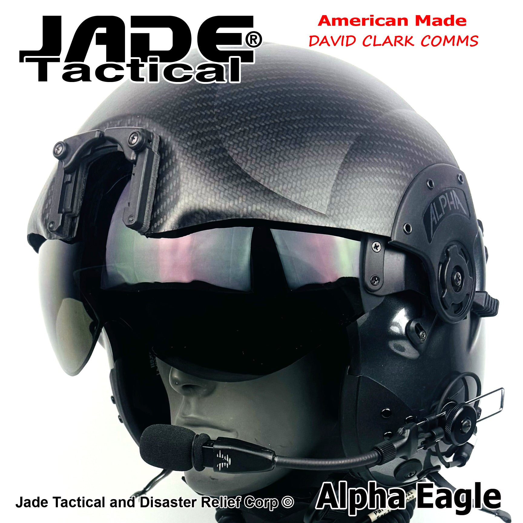 Alpha Eagle Flight Helmet – Jade Tactical