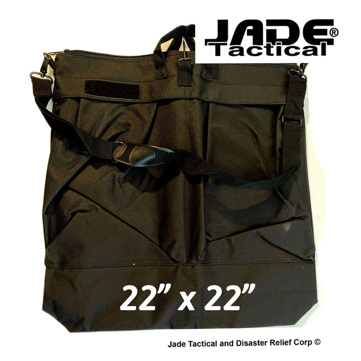 Black Flight Helmet Bag