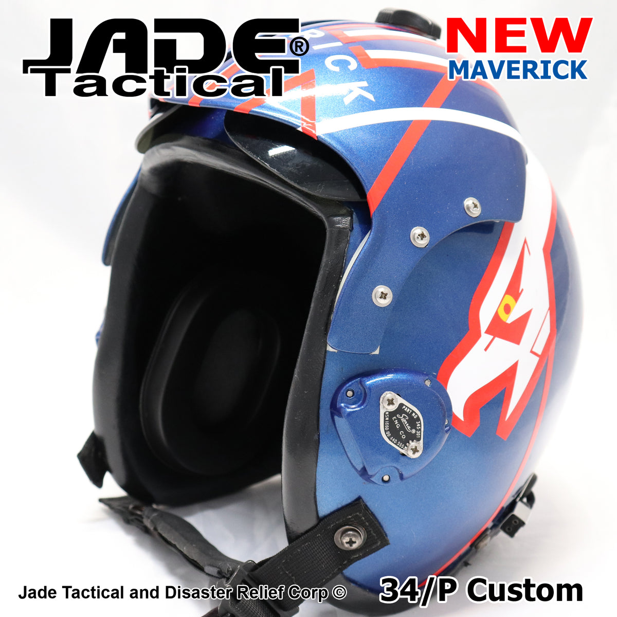 HGU-GENTEX 34/P USA MAVERICK Flight Helmet